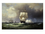 Buy Square Riggers on the Open Sea at AllPosters.com