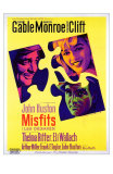 The Misfits, French Movie Poster, 1961