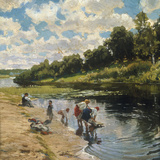 Washing at the River Bank, 1922