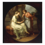 Papirius Praetextatus entreated by his Mother to disclose the Secrets of the Senate