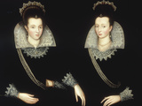 Portrait of Two Sisters, Probably Anne of Denmark with her Sister Elizabeth