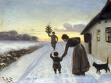 The Arrival of the Christmas Tree
