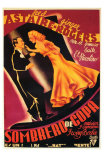 Top Hat, Spanish Movie Poster, 1935