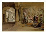 The Mahomedam Hareem, Delhi, 1864