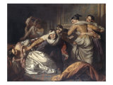 Buy Blind Man's Buff, 1844 at AllPosters.com