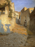 A Street Scene in Tunisia, 1891 Giclee Print