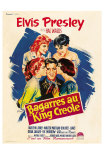 King Creole, French Movie Poster, 1958