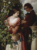 Buy A Bower of Passion Flowers, 1865 at AllPosters.com