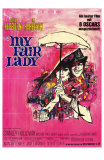 My Fair Lady, German Movie Poster, 1964