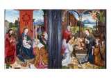 Buy The Nativity with 2 Members of the Manderscheid-Blankenheim Family, the Adoration of the Kings at AllPosters.com
