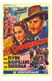 Dodge City, Spanish Movie Poster, 1939