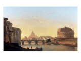 A View of Rome, with the Castel Sant'Angelo Giclee Print