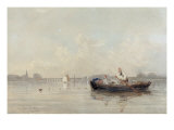 Fishermen on the Thames near Battersea Bridge, 1836