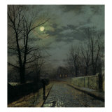 Buy Lane in Cheshire, 1883 at AllPosters.com