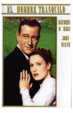 Buy The Quiet Man, Spanish Movie Poster, 1952 at AllPosters.com
