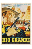 Rio Grande, Mexican Movie Poster, 1950