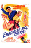 Kiss Me Kate, French Movie Poster, 1953
