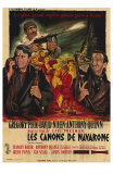 The Guns of Navarone, French Movie Poster, 1961