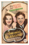 Strike Up the Band, Spanish Movie Poster, 1940