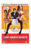 Our Man Flint, Spanish Movie Poster, 1966