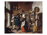 Interior of a Mercer's Shop, 1752 Giclee Print