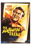 The Searchers, German Movie Poster, 1956