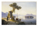 The Isola Bella on Lago Maggiore, 1843