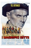 The Magnificent Seven, Italian Movie Poster, 1960
