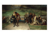 Edward II and his Favourite, Piers Gaveston, 1872
