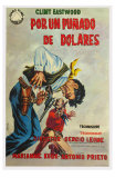 A Fistful of Dollars, Spanish Movie Poster, 1964
