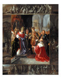 Buy The Emperor Charles V Shown the Virgin's Robes at AllPosters.com