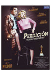 Double Indemnity, Spanish Movie Poster, 1944