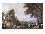Coastal Landscape with Fishermen, 1625