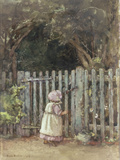 Buy At the Garden Gate, 1927 at AllPosters.com