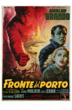 On the Waterfront, Italian Movie Poster, 1954