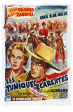 North West Mounted Police, Belgian Movie Poster, 1940