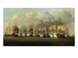 Buy The First Battle of Finesterre, 3rd May 1747 at AllPosters.com
