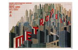 Metropolis, French Movie Poster, 1926