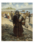 Travellers on the Volga, 1919