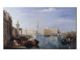 Buy Doges Palace and the Grand Canal from the Dogana at AllPosters.com