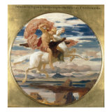 Perseus on Pegasus Hastening to the Rescue of Andromeda