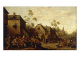 A Village Street Scene