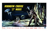 Robinson Crusoe on Mars, Belgian Movie Poster, 1964