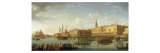 Buy Venice: The Bacino di San Marco, with the Doge's Palace and Entrance to the Grand Canal, 1729 at AllPosters.com