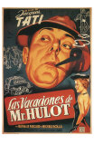 Mr. Hulot's Holiday, Spanish Movie Poster, 1953