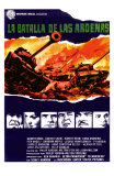 Battle of the Bulge, Spanish Movie Poster, 1966