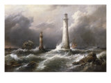 Buy H.M.S. 'Lord Warden' off the Eddystone Lighthouses, 1882 at AllPosters.com