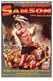 Samson & Delilah, German Movie Poster, 1949