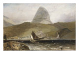 View of Ben Suilvenin from Loch Inver, Northwest Coast of Scotland