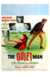 The Quiet Man, German Movie Poster, 1952